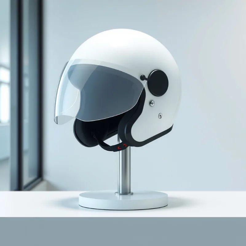 หมวกกันน็อกเต็มใบรุ่น RACER สีขาว H2C